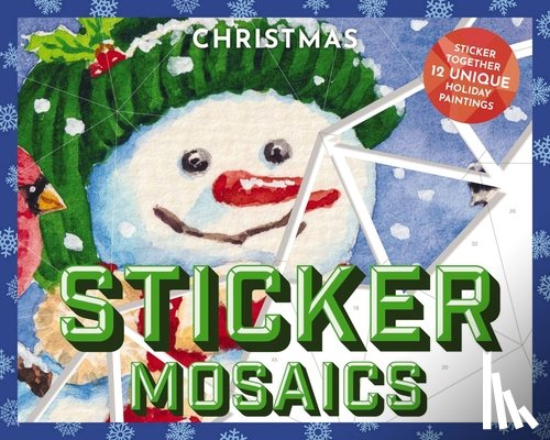 Thomas Nelson - STICKERS-STICKER MOSAICS XMAS