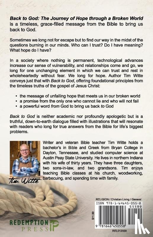 Witte, Tim - Back to God