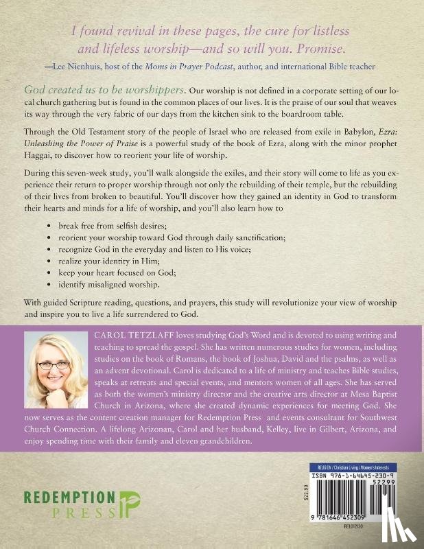 Tetzlaff, Carol - Ezra Unleashing the Power of Praise