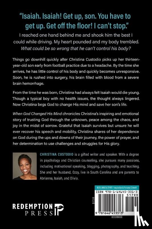 Custodio, Christina - When God Changed His Mind