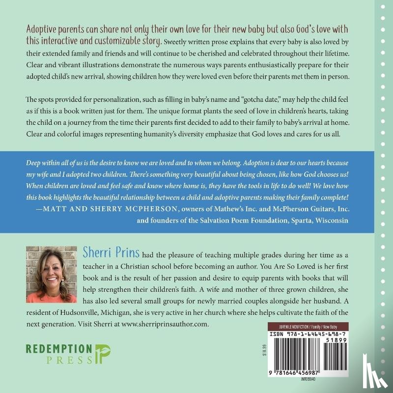 Prins, Sherri Lee - You Are So Loved - Adoption Story