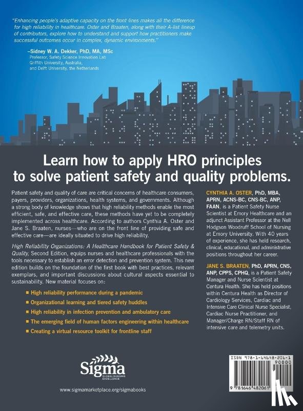 Oster, Cynthia A., Braaten, Jane S. - High Reliability Organizations, Second Edition