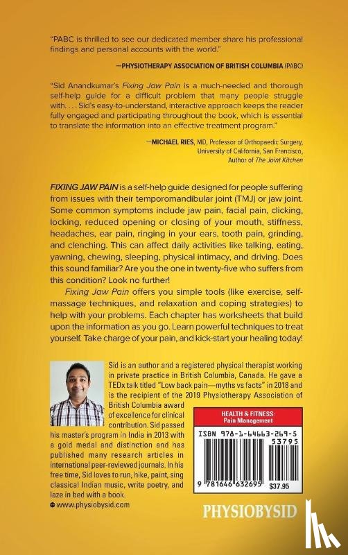 Anandkumar, Sid - Fixing Jaw Pain