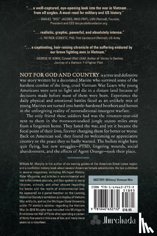 Murphy, William M - Not for God and Country