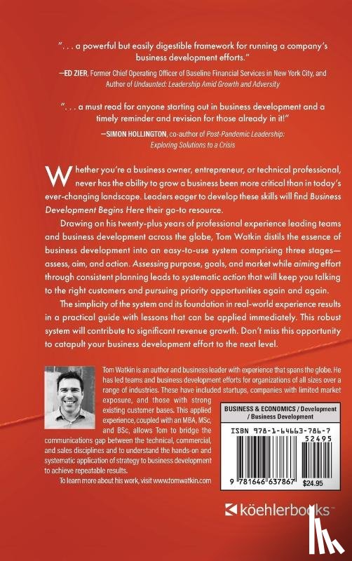 Watkin, Tom - Business Development Begins Here