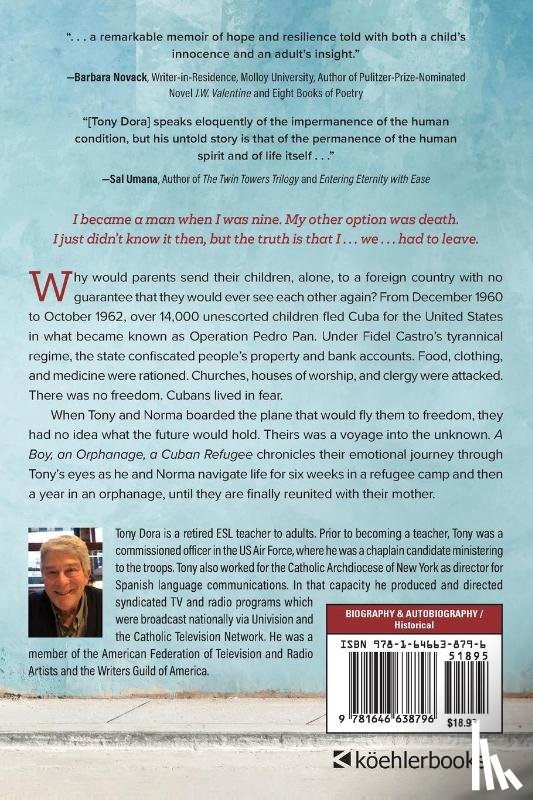Dora, Tony - A Boy, an Orphanage, a Cuban Refugee