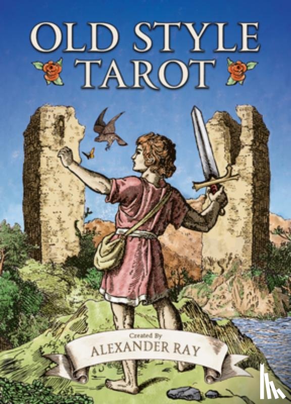 Ray, Alexander - Old Style Tarot Deck & Book Set: 79 Tarot Cards with 104-Page Illustrated Guidebook - Vintage Charm, Classic Tarot Symbolism, Intuitive Readings, Begi
