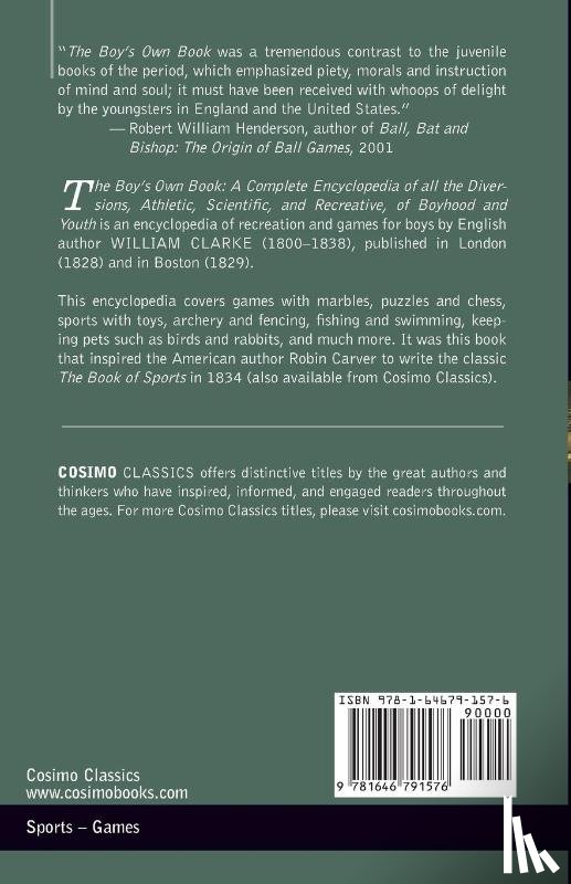Clarke, William - The Boy's Own Book