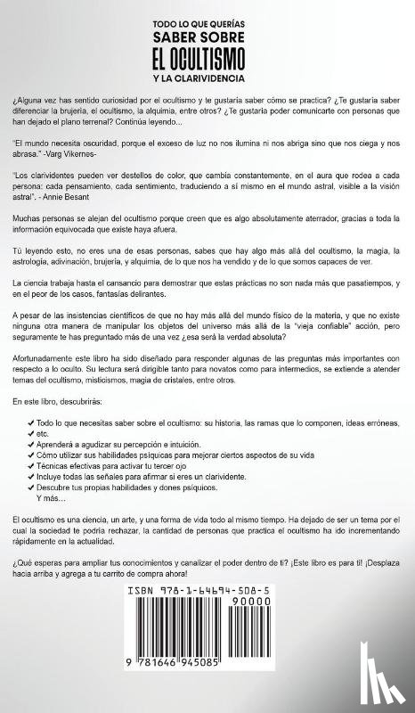 White, Felix - Todo lo que Querias Saber Sobre el Ocultismo y la Clarividencia