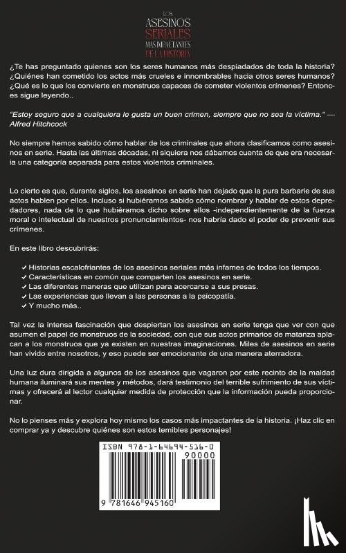 Aguilar, Blake - Los Asesinos Seriales mas Impactantes de la Historia