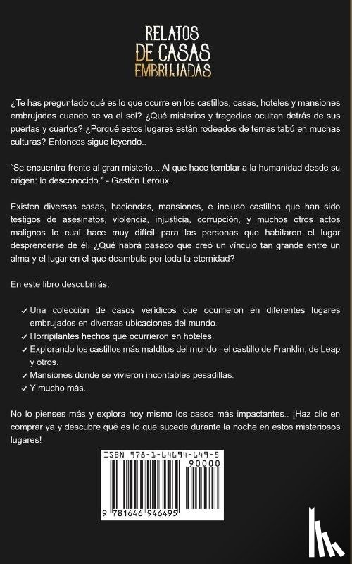 Aguilar, Saenz - Relatos de Casas Embrujadas