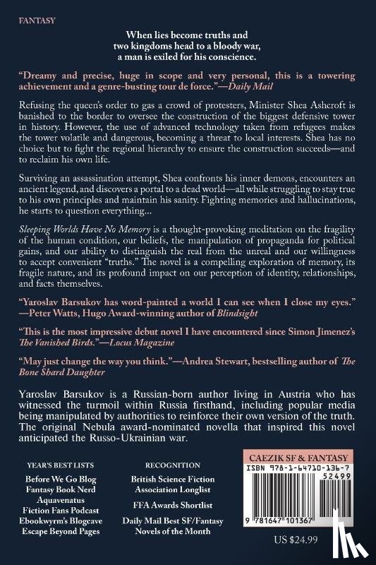 Barsukov, Yaroslav - Sleeping Worlds Have No Memory