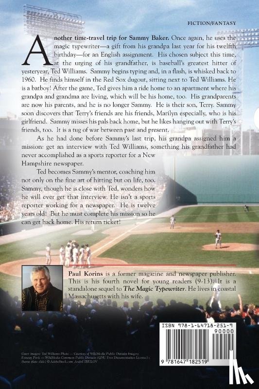 Korins, Paul - A SUMMER to REMEMBER with TED WILLIAMS