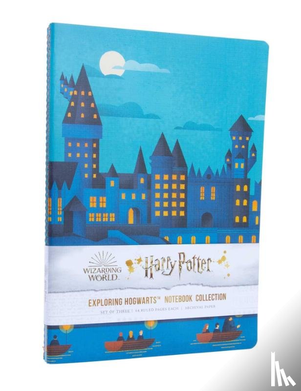 Insight Editions - Harry Potter: Exploring Hogwarts Sewn Notebook Collection
