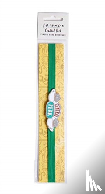 Insight Editions - Friends: Central Perk Elastic Band Bookmark