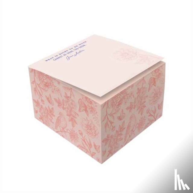 Insight Editions - Jane Austen: What Is Right To Be Done Memo Cube