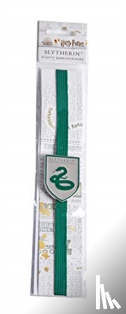 Insight Editions - Harry Potter: Slytherin Elastic Band Bookmark