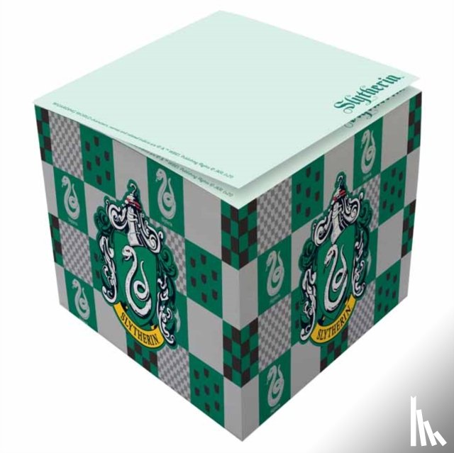 Insight Editions - Harry Potter: Slytherin Memo Cube