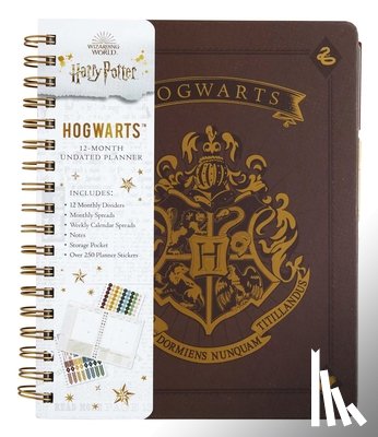 Insight Editions - Harry Potter: 12-Month Undated Planner