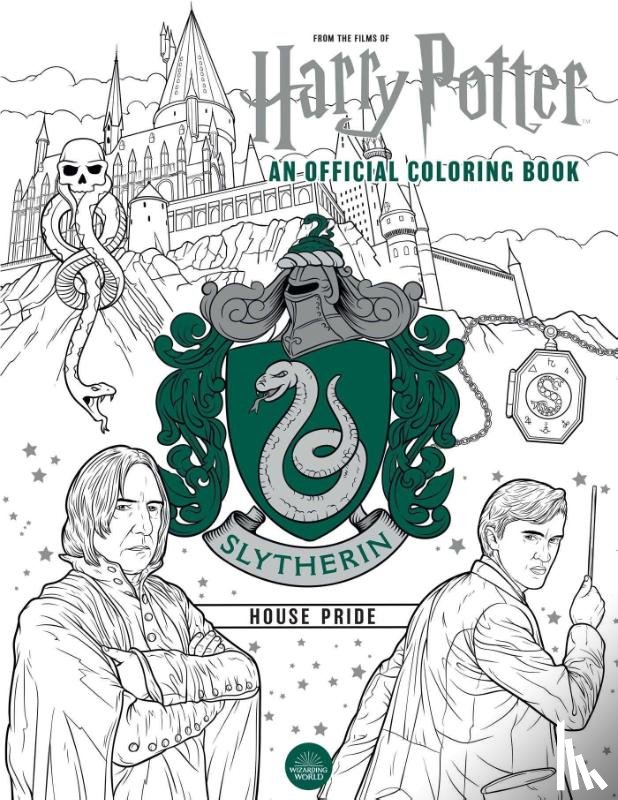 Editions, Insight - Harry Potter: Slytherin House Pride: The Official Coloring Book