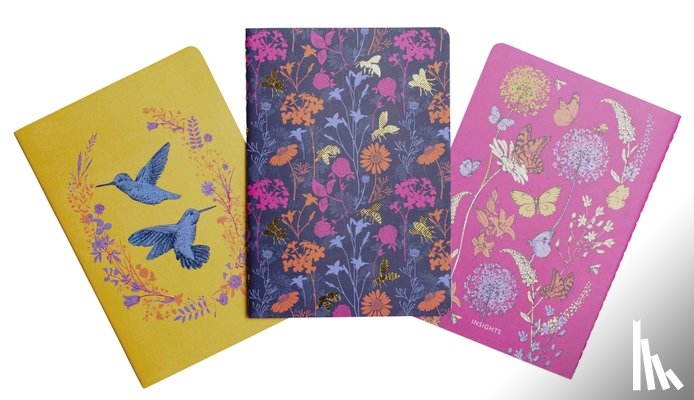 Insight Editions - Pollinators Sewn Notebook Collection