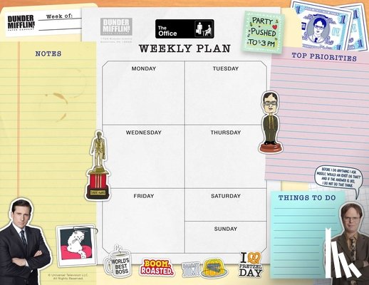 Insights - Office: Weekly Planner Notepad