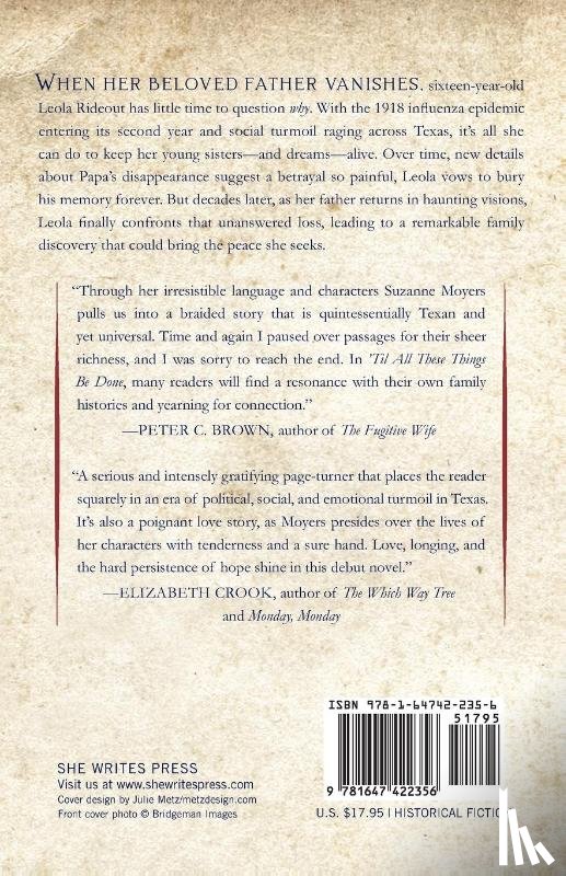 Moyers, Suzanne - 'Til All These Things Be Done