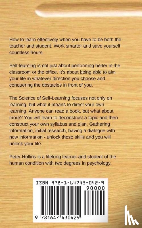 Hollins, Peter - The Science of Self-Learning