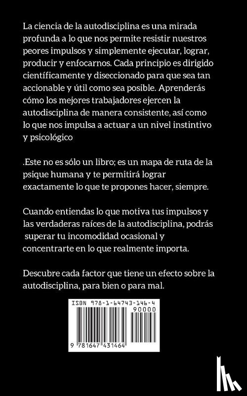 Hollins, Peter - La ciencia de la autodisciplina