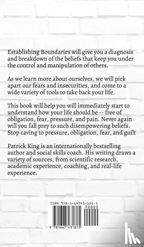 King, Patrick - How to Establish Boundaries