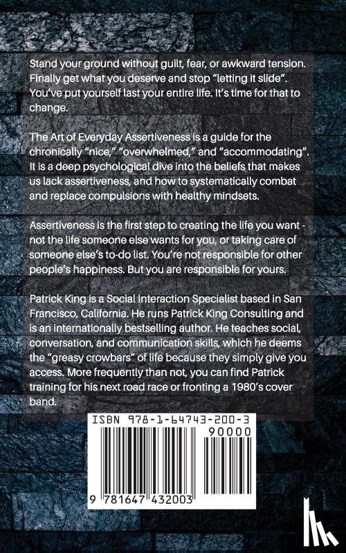 King, Patrick - The Art of Everyday Assertiveness