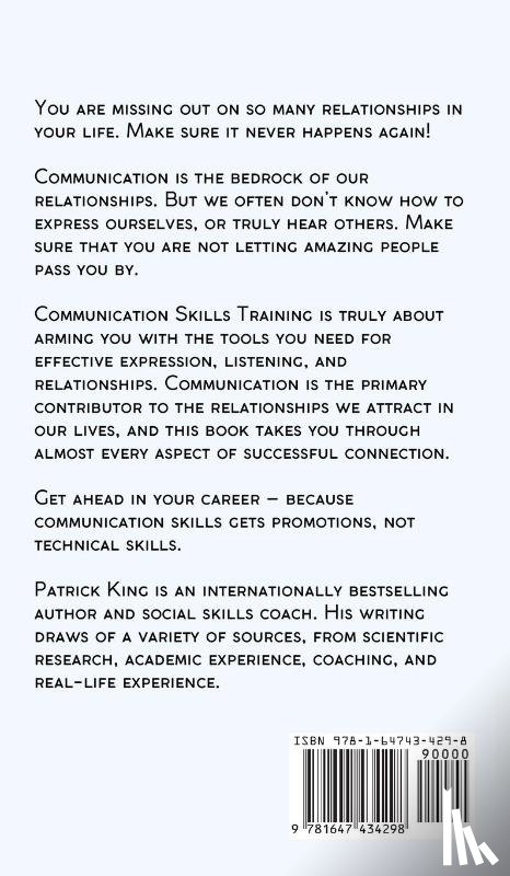 King, Patrick - Communication Skills Training