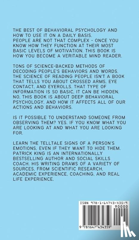 King, Patrick - The Science of Reading People