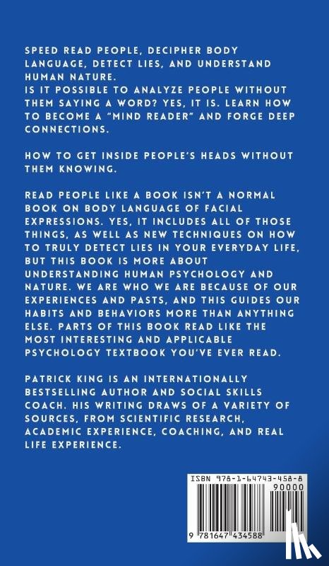 King, Patrick - OFFICIAL WORKBOOK for Read People Like a Book