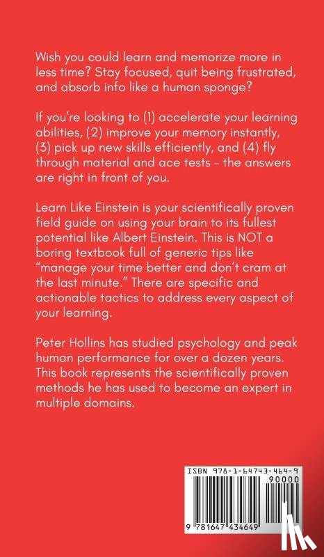 Hollins, Peter - Learn Like Einstein (2nd Ed.)