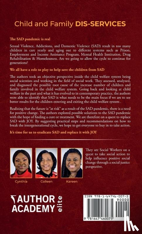 Thompson, Kareen, McCaulsky, Colleen, Eyeshemitan, Cynthia - Child and Family Dis-services