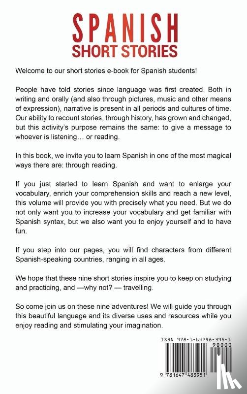 University, Language Learning - Spanish Short Stories