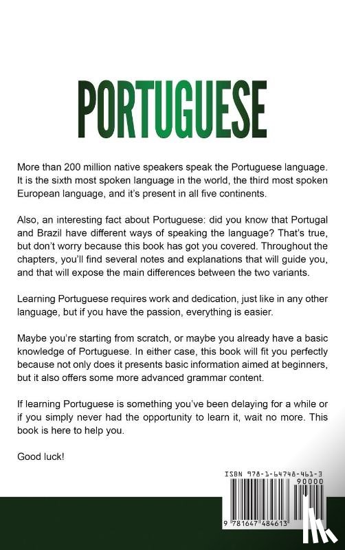 University, Language Learning - Portuguese