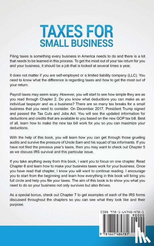 Shields, Greg - Taxes for Small Business