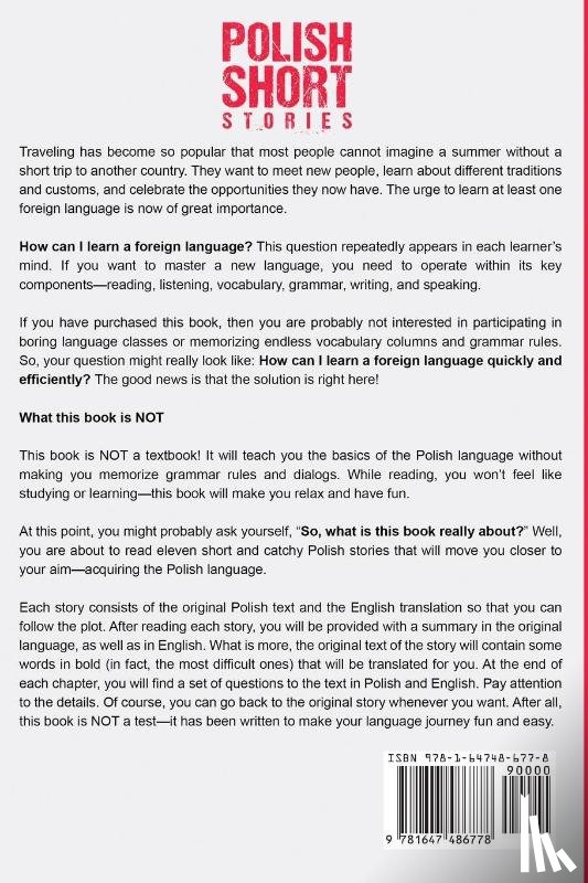 Learning, Simple Language - Polish Short Stories