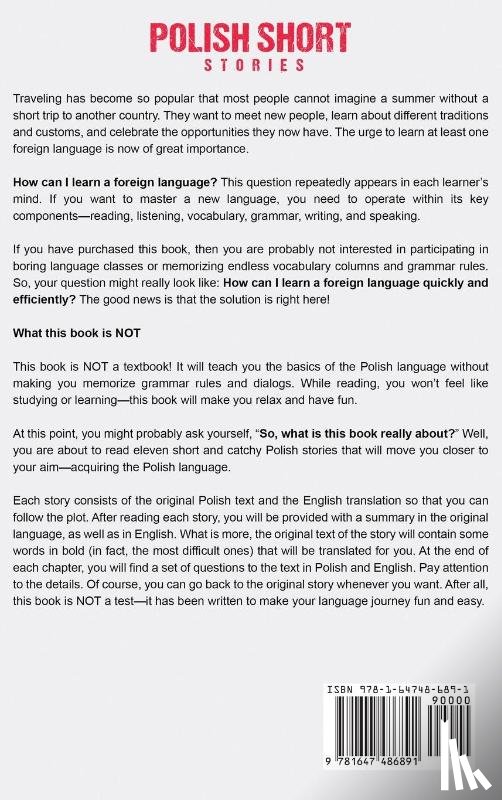 Learning, Simple Language - Polish Short Stories