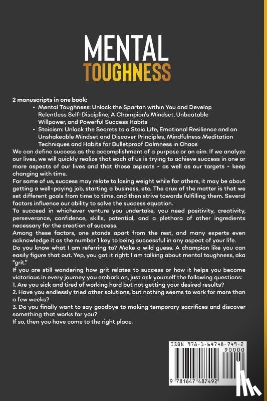Cohen, Gordon - Mental Toughness