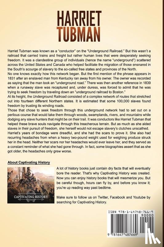 History, Captivating - Harriet Tubman