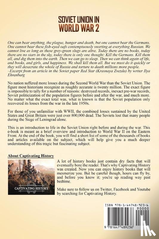 History, Captivating - Soviet Union in World War 2
