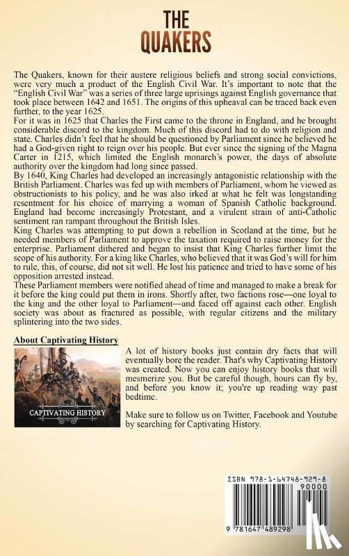 History, Captivating - The Quakers