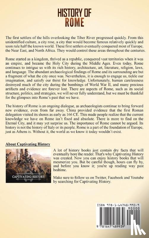 History, Captivating - History of Rome