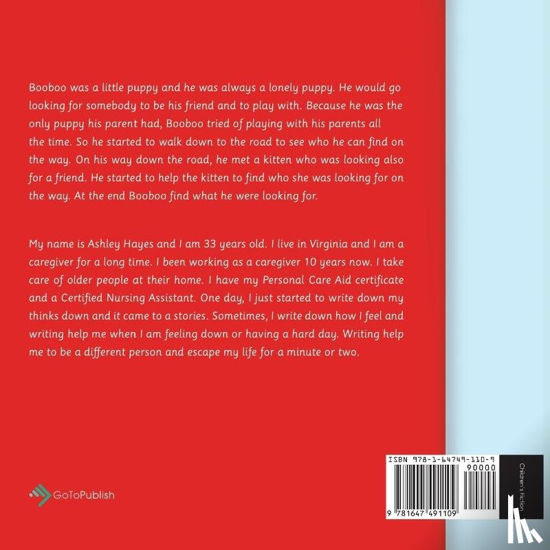 Hayes, Ashley - Booboo Looking for a Friend