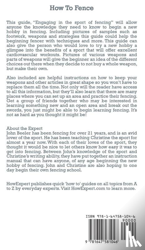 Tanner, Christine - How To Fence