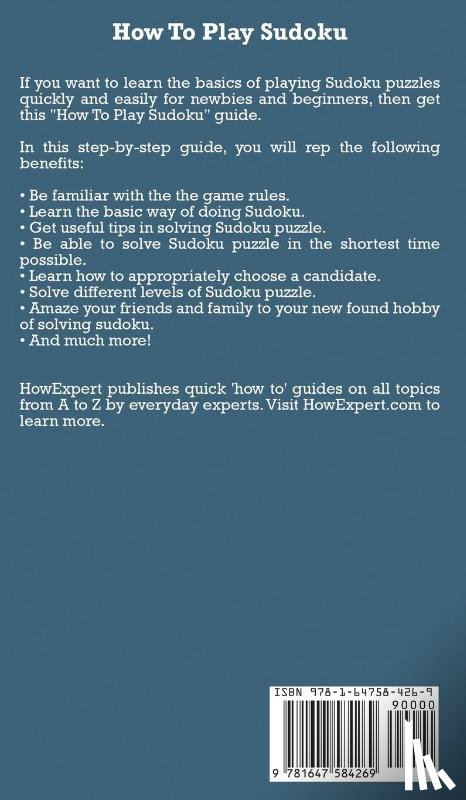 Howexpert - How To Play Sudoku