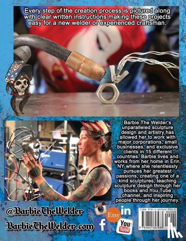 The Welder, Barbie - How To Weld Scrap Metal Art